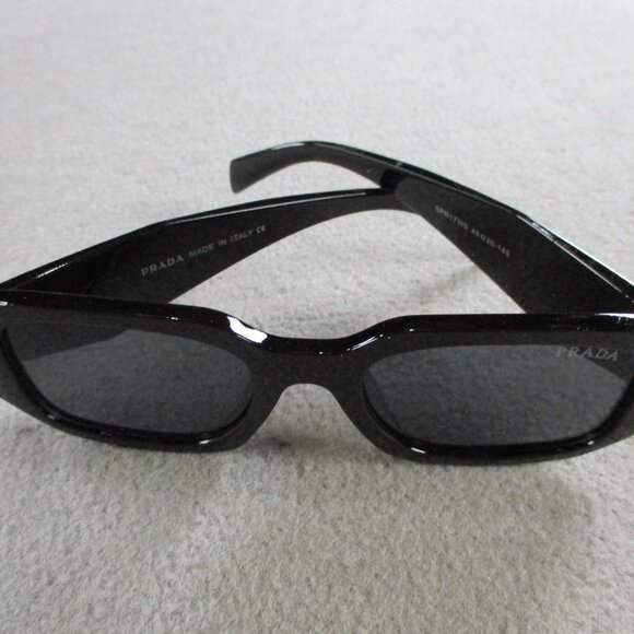 Prada Sunglasses SPR17WS Womens Luxury Designer Black Accessory - Picture 2 of 5